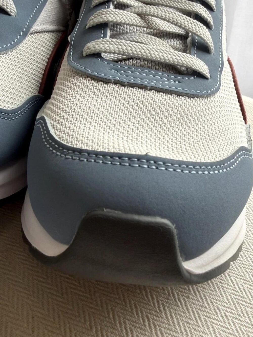 Puma Men's R78 Retro Running Sneakers Grey Blue 404025-07 Size US 10 NWT - Picture 8 of 16